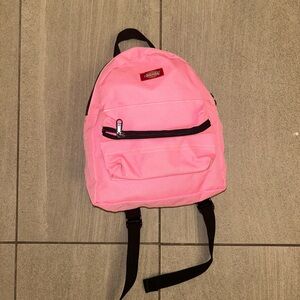 Dickies Pink Kids Backpack with Black Accents